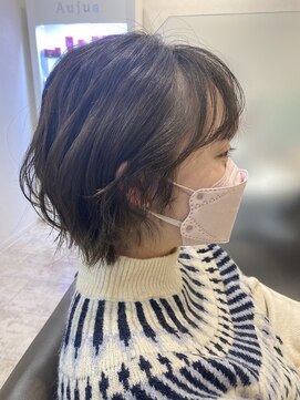 ウイバイファースト(u'i by first) 人気のショートボブ♪伸ばしかけのアイロンアレンジ♪