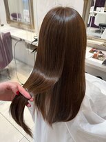 ハピネス 河原町店(Happiness)&nbsp;髪質改善 レイヤーカット ベージュ グレージュ 20代 30代 40代