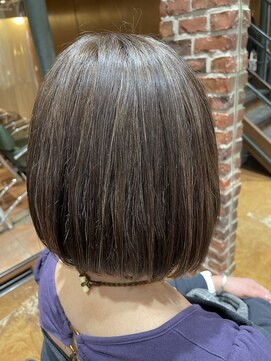 チップタップ 町田店(tip top) ナチュラル白髪ぼかしハイライト