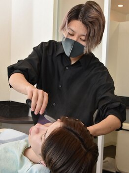 アクトヘアー 大府(Act hair)の写真/プロによるメンテナンスでお顔の印象が変わる！"爽やか&清潔"な仕上がりにセルフケアとの違いを実感して。