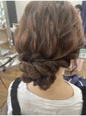 お呼ばれヘアセット