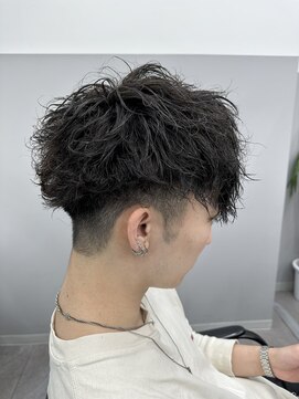 オムデュー(HOMME DEUX) 【AOI】ケアパーマでツイスパかけてみた