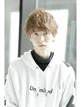 アフロディーテ 銀座(APHRODITE GINZA) 束感ショート/波巻き/ハイライト/ツーブロックマッシュ/銀座