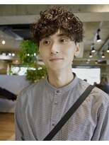 ソフトツイストスパイラルマッシュパーマ