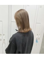 チェレ ロッソ 金剛店(Chere rosso)&nbsp;夏は断然ハイトーンカラー/透明感あるミルクティーベージュ