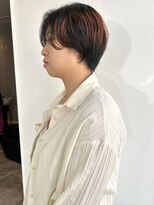 コト 福井大和田店(coto)&nbsp;福井　大和田　ハンサムショート　デザインカラー　オレンジ