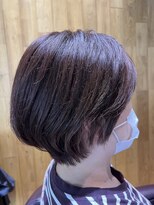 チアー ヘアリラクゼーション(cheer HAIRRELAXATION) 癖を活かしたショートボブ