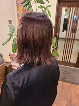 アンクールヘアー(un coeur hair)の写真/髪質にお悩みの方や日頃のセットにお悩みの方でも安心◎どんな時もお洒落でいられるスタイルを実現☆