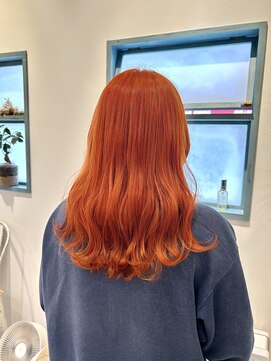 キャリコ(calico) 《maya》ビタミンオレンジ＊ブリーチカラー＊暖色カラー