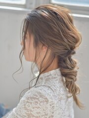 透け感★ヘアセット