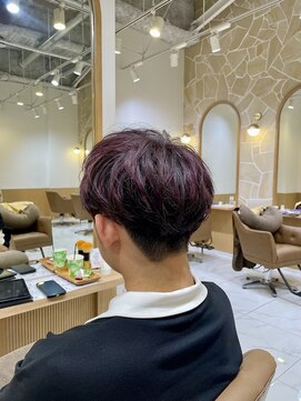 カーサ 西大寺南ロータリー店(casa) 派手すぎないピンクパープルハイライト☆