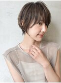 切りっぱなしボブエアリーロング美髪ピンクブラウン[大宮]