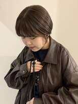 ユニコ(unico)&nbsp;丸みショート/とうめいかんからー