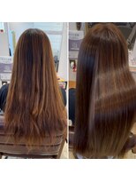 ヘアーアトリエ ラポルト(hair atelier la porte.) 髪質改善ストレート