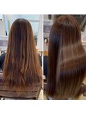髪質改善ストレート