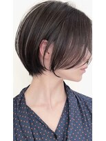 ゴカン バイ ジル ブラン 名古屋(Gokan by JIL BLAN)&nbsp;ハイライトバレイヤージュダブルカラーショートカット30代40代