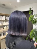 切りっぱなしボブ【Number Three 綱島店】