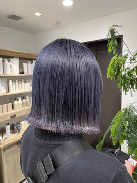 ナンバースリー 綱島店(Number Three) 切りっぱなしボブ【Number Three 綱島店】