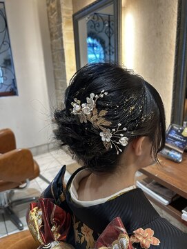 マイノリティー(Minority Produced By TOPHAIR) 和装ヘアセット　フルアップ