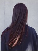 【パーソナルカラー診断】暗髪透明感＊ディープバーガンディ