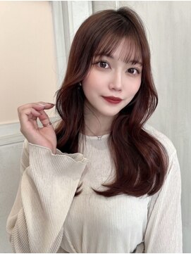 フォルテステラ(FORTE STELLA) イメチェンヘアスタイル/外ハネボブ/ワイドバングブルーブラック