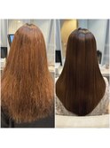 髪質改善縮毛矯正バイカルテトリートメント