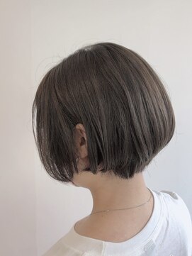 カポック 茗荷谷(KAPOK) ミニボブ/ショートヘア/丸みヘア/前髪あり【kapok 茗荷谷】