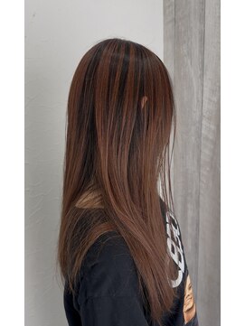 シエル 立川店(CIEL) CIEL立川×木村優作　レッドブラウンバレイヤージュ