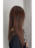 CIEL立川×木村優作 レッドブラウンバレイヤージュ