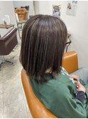 白髪ぼかしハイライト