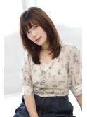 【松永】ナチュラルストレート×ヘルシーレイヤー
