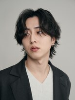 バイフィフス 原宿/表参道(by fifth)&nbsp;センターパートシャドウパーマルーズパーマスパイラルパーマ