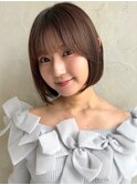 AFLOAT RUVUA【伊藤 潤】ミニボブ/前髪カット/顔周りカット