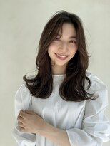 ザック ヴィ(ZACC  vie)&nbsp;レイヤーカット/セミロング/くびれヘア/美髪/グレージュ