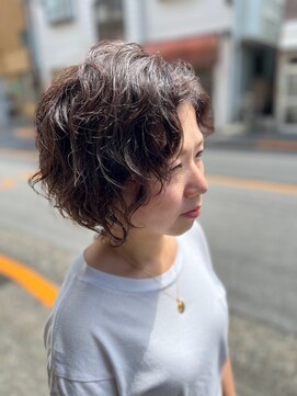 レポ カネリ(Lepo:kaneli) パーマボブ