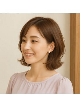 スープレックス ヘアーデザイン(SOUPREX HAIR DESIGN) ミセスレイヤーショートボブ　20代 30代 40代 50代 60代髪質改善