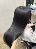色落ちグレー艶髪カラー