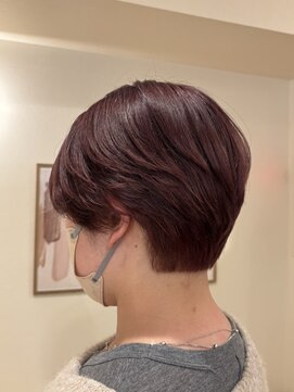 ラヴィズム 名駅店(LUVISM) ミディアム/ボブ/レイヤー/パーマ/艶カラー/顔周りレイヤー