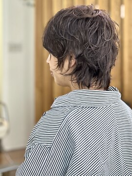 トランクサロンカッパード 大人マッシュウルフ/ニュアンスパーマ/髪質改善/イルミナカラー