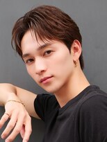 エルマーク 京都駅前(L-MARK)&nbsp;センターパート/ニュアンスパーマ/ダウンパーマ/men's