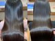 アレゴ(Allergo)の写真/【鞍馬口すぐ】美髪縮毛矯正+カット￥15800★酸性ストレートでダメージレス&指通りなめらかなツヤ髪に♪
