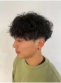 メンズマッシュシャドウパーマメンズパーマ