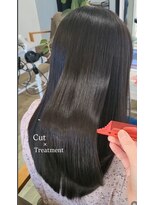 ヘアアトリエ ナイン(hair atelier nine) イメチェン/ピンクベージュ/アンブレラカラー/前髪/福島市