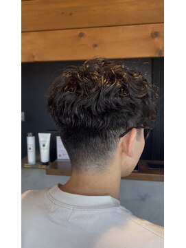 リドルヘアー 石井町店(Riddle HAIR) スペインカール×フェード