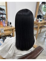 サロン(SALON)&nbsp;地毛風ストレート/縮毛矯正/レイヤーカット
