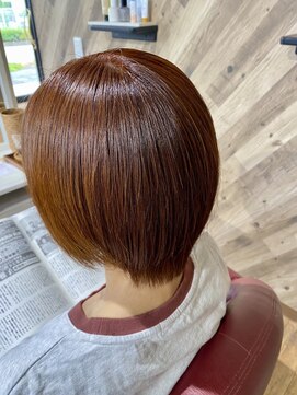 ルネッサンスヘアー ラファエロ(RAFFAELLO) ビタミンカラーオレンジ　グレーカラーも楽しく色選んで気分UP