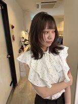 ニコフクオカヘアーメイク(NIKO Fukuoka Hair Make)&nbsp;福岡天神/大人かわいいハッシュカット/レイヤーカット/前髪