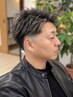 メンズカット＋フェード＋ハイライト