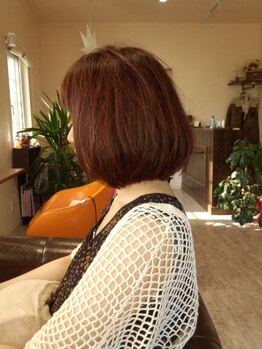 マローンヘア(marron hair)の写真/マンツーマン施術で視線を気にする事なくリラックスしながら美を追求♪髪のお悩み何でもご相談下さい◎