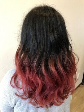 リッシュフォーヘアーデザイン(Lish for hair design) バレイヤージュカラー